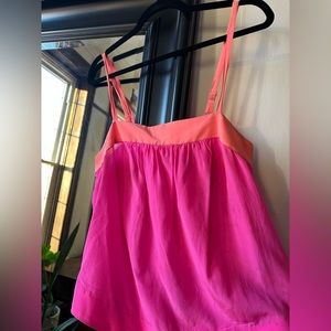 Anthropologie colorblock tank